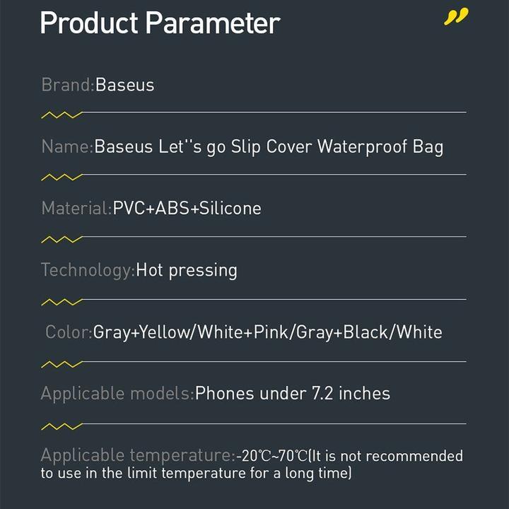 Image du produit Baseus Allons-y (Universel)