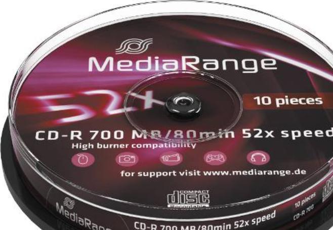 Produktbild MediaRange CD-R (10x)