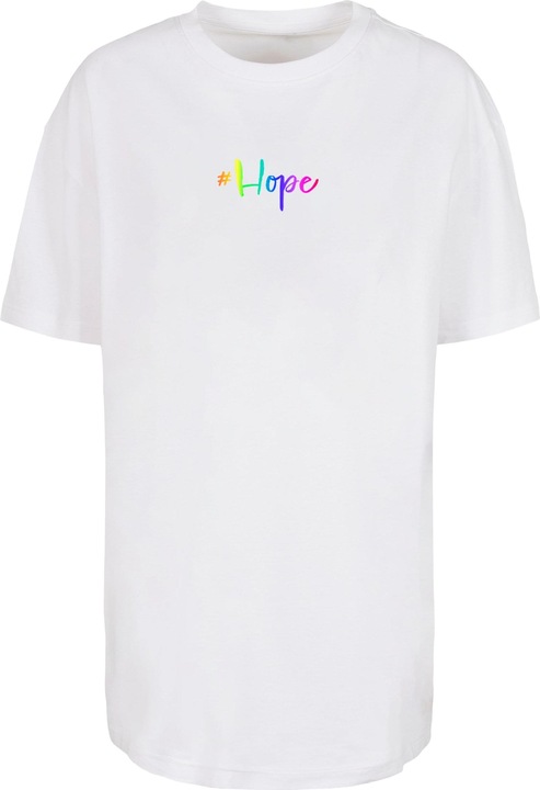 Produktbild Merchcode Ladies Hope Rainbow Oversized Boyfriend Tee - 118953 (XXL)