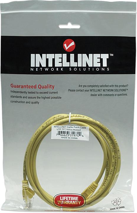 Productafbeelding Intellinet Patchkabel (U/UTP, CAT5e, 2 m)