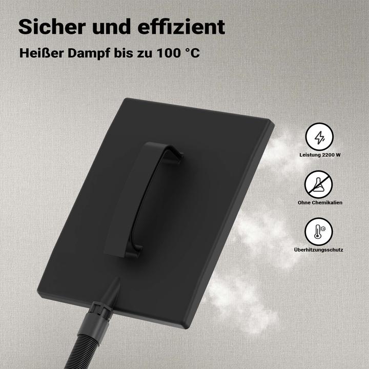 Image du produit Wiltec Décolleuse de papier peint à vapeur (2200 W)