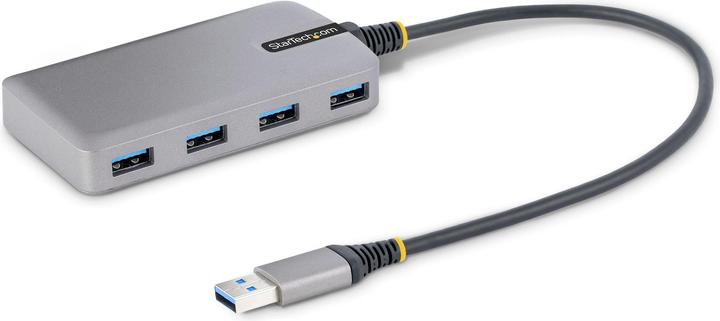 StarTech COM 4-Port USB 3.0 Hub - USB Hub 5Gbit/s Bus Powered with Optional Power Connector - USB V (USB-C, 5 Ports)