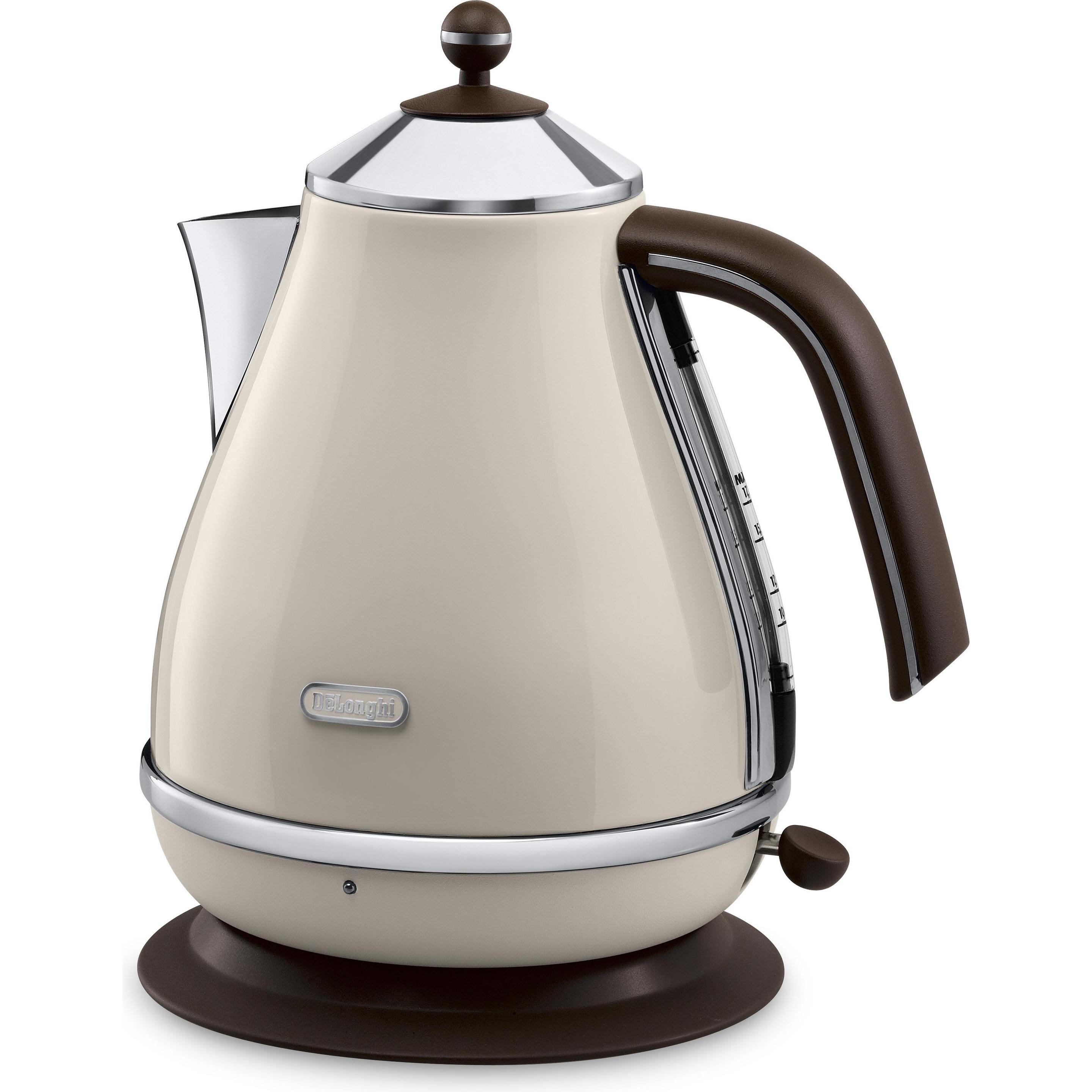 De'Longhi Icona Vintage KBOV 2001, Wasserkocher, Beige