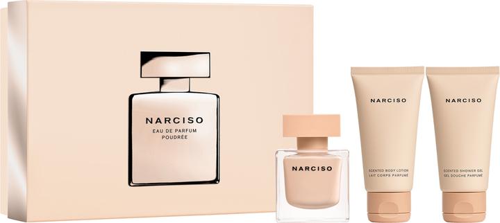 Actual product image Narciso Rodriguez Narciso Christmas 2023 Poudree Eau de Parfum 50 / Body Lotion Shower Gel (Fragrance set)