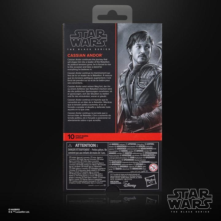 Productafbeelding Hasbro Star Wars: Andor Black Series actiefiguur Cassian Andor 15 cm