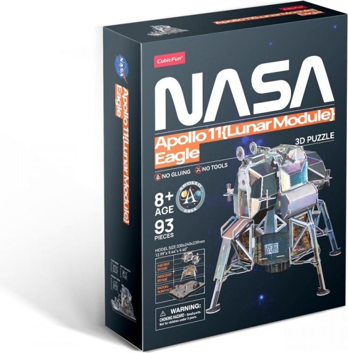 Actual product image Cubicfun 3D puzzle 93 pieces Apollo 11 (93 pieces)