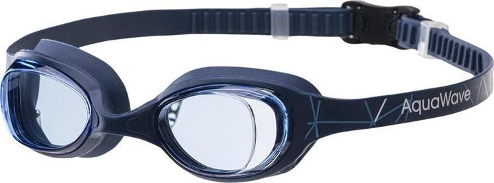 Actual product image Aquawave Okularki Breeze Jr Navy / Blue Transparent One Size