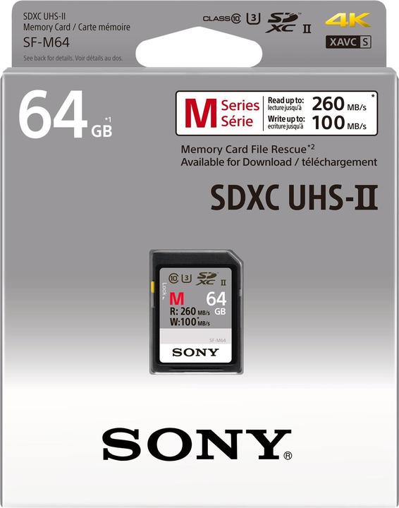 Immagine prodotto Sony SF-M Tough (64 GB, SDXC, U3, UHS-II)