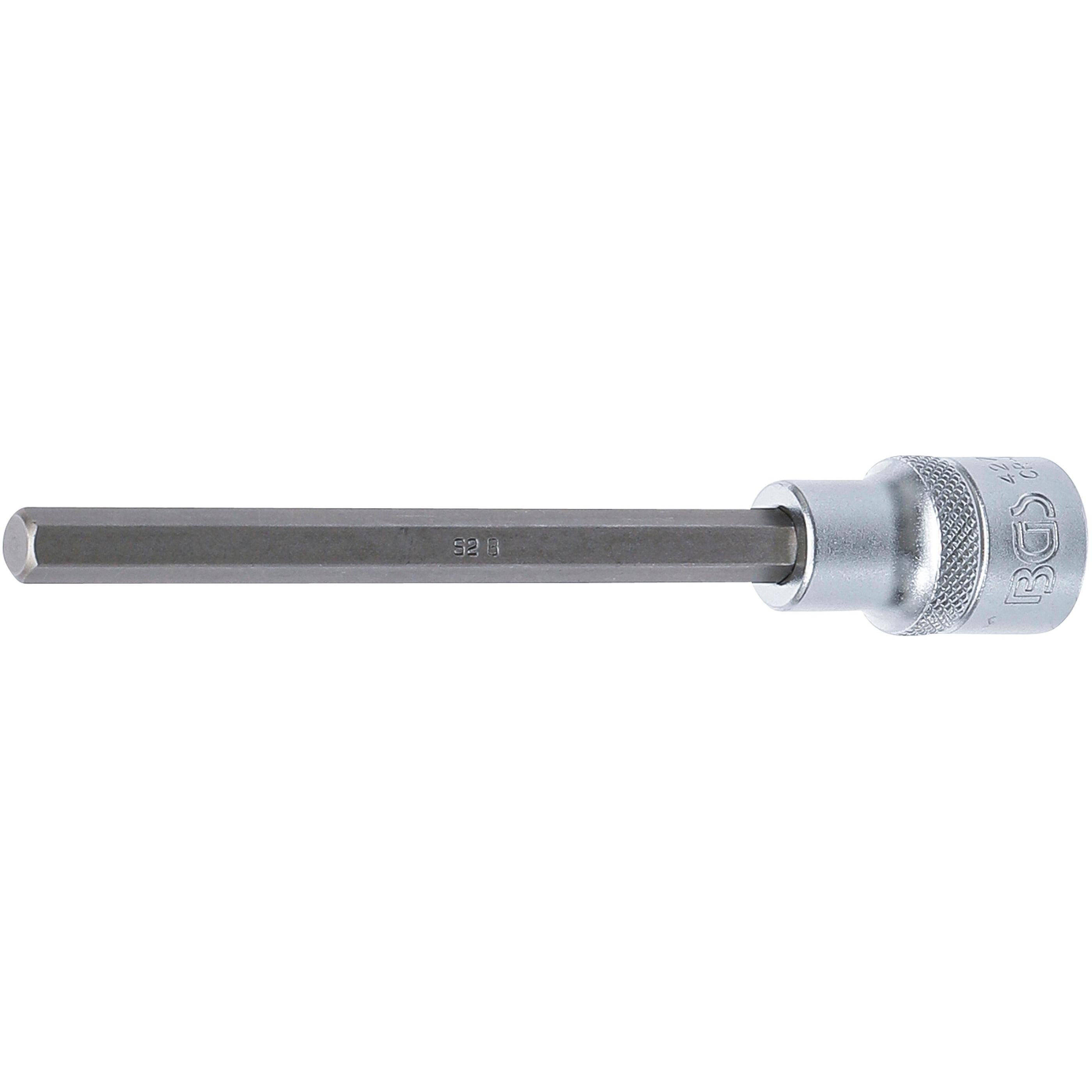 BGS, Bits, Bit-Einsatz Länge 140 mm Antrieb Innenvierkant 12,5 mm (1/2") Innensechskant 8 mm (12,5 mm)