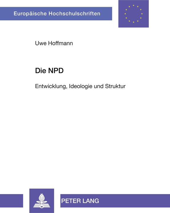 Energie-Label Die NPD (Deutsch, Uwe Hoffmann, 1999)