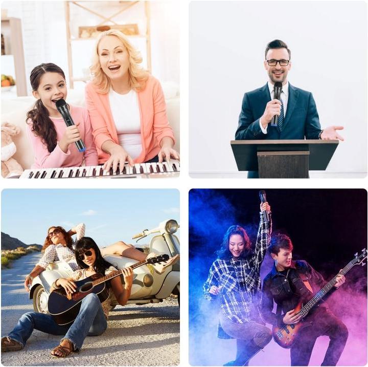 Produktbild Puluz UHF Wireless Dynamic Microphone with LED Display (Black)