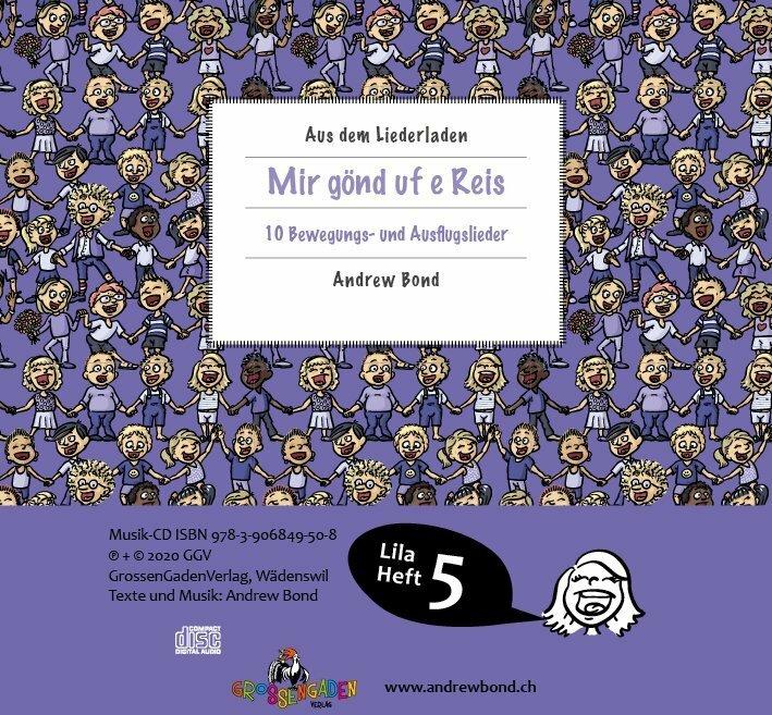 Actual product image LILA05 We go on a rice, CD (Swiss German, Stefan Frey, Andrew Bond, 2020)