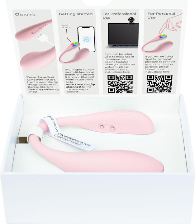 Image du produit Kiiroo Spot Interaktiver Ei-Vibrator zum Tragen