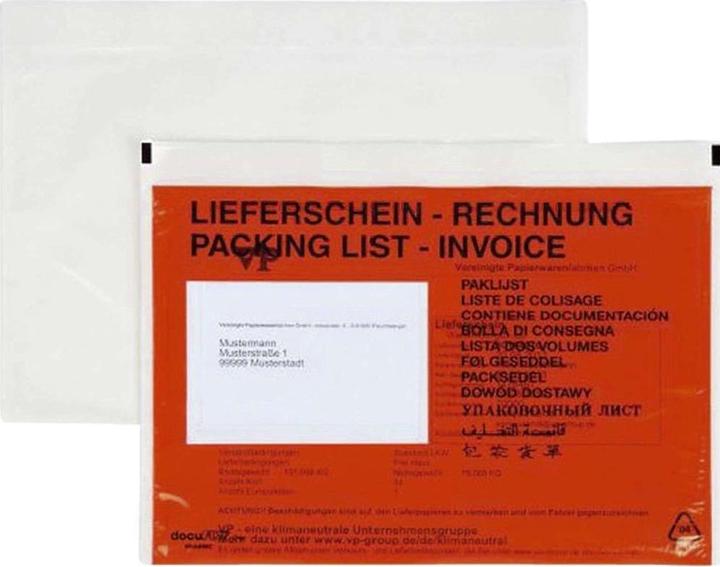 Image du produit Docufix BÜROLINE C5 306284 rouge/noir pièce (C5, 250 pcs)