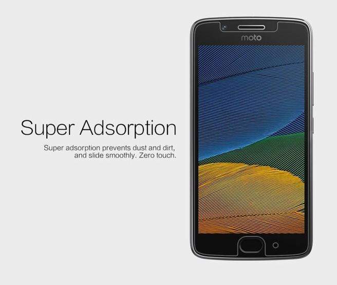 Actual product image Nillkin Super Clear Whole Set Series (1 Piece, Motorola Moto G5)