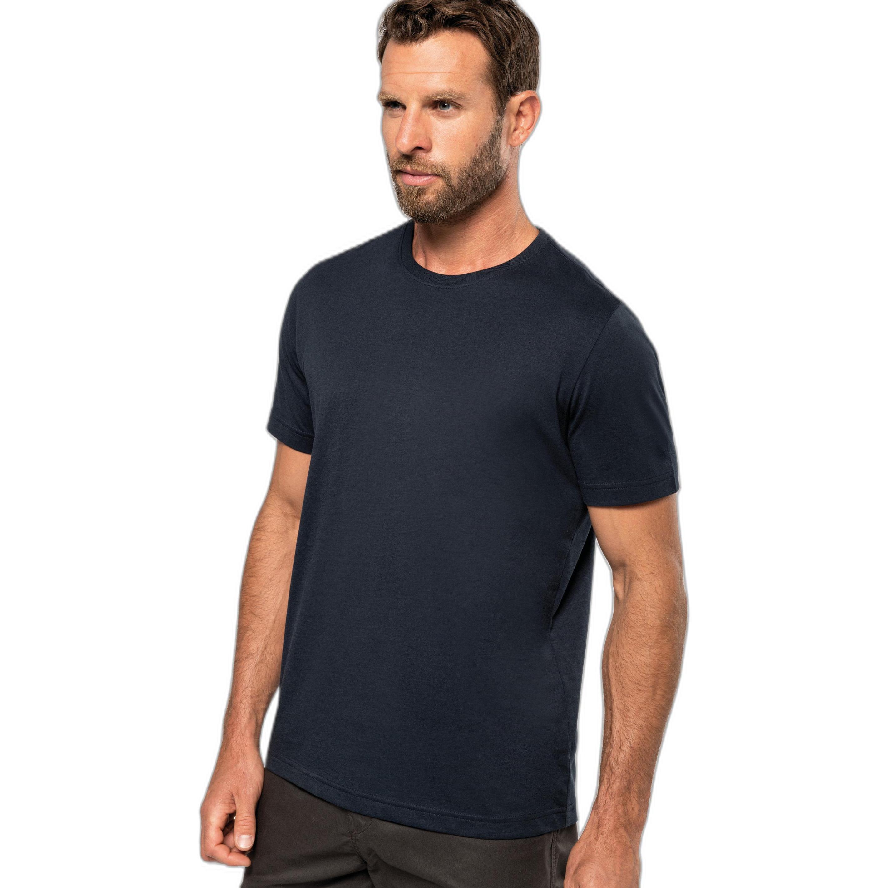 Kariban, Herren, Shirt, Umweltfreundliches T-Shirt mit Rundhalsausschnitt, Blau, (4XL)