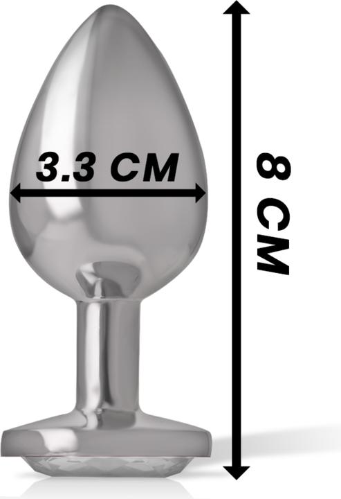 Produktbild Intense Anal Plug Metal Silver Size M