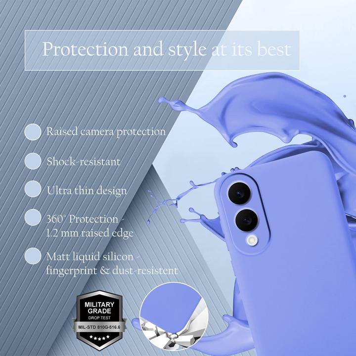 Image du produit Cadorabo Coque pour Samsung Galaxy S25 Edge TPU Liquid Silicone Case (Samsung Galaxy S25 Edge)