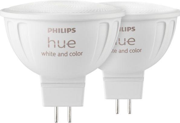 Actual product image Philips Hue White & Colour Ambiance (GU5.3, 6.30 W, 400 lm, 2 x, G)
