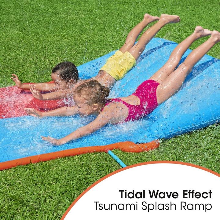 Actual product image Bestway Tsunami Splash Ramp Double Slide (4.72 m)