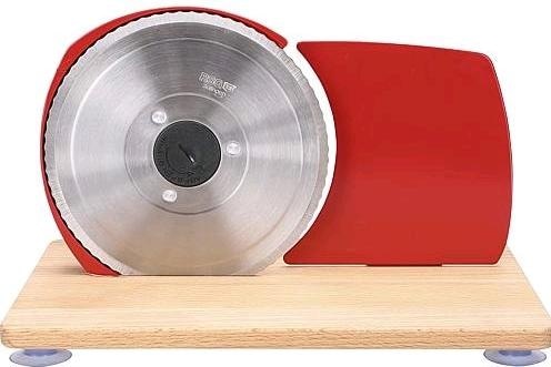Actual product image Jupiter Hand universal slicer with wooden plate