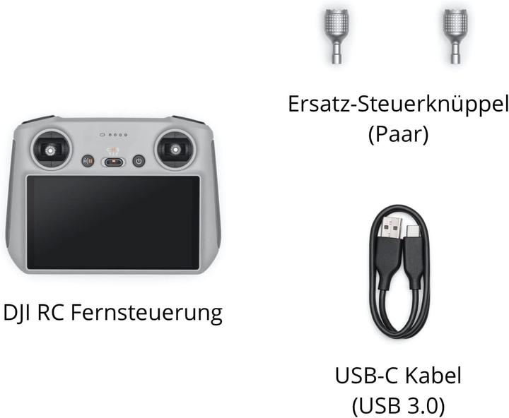 Actual product image DJI Rc (Drone remote control, DJI Mavic 3 Classic, DJI Mavic 3 Pro, DJI Mini 3 Pro, DJI Mavic 3 Cine, DJI Mavic 3, DJI Mavic 3 Pro Cine, DJI Mini 3, DJI Air 2S)