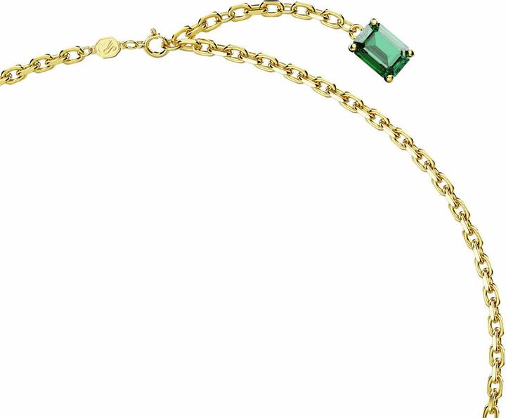 Produktbild Swarovski Millenia Halskette Verschiedene Schliffe Grün Gold (Swarovski Metall, 80 cm)