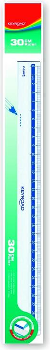 Actual product image Keyroad Plastic ruler, 30 cm, hanging, transparent (37.50 cm, Plastic)