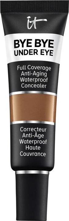 It Cosmetics Bye Bye Under Eye Full Coverage Anti-Aging Waterproof Concealer 0.4oz 43.0 Deep Honey (Deep Honey)