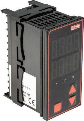 Actual product image RS PRO Temperaturregler, Panelmontage, Thermoelement / RTD, Pt100, EIN/AUS / PID, 240V