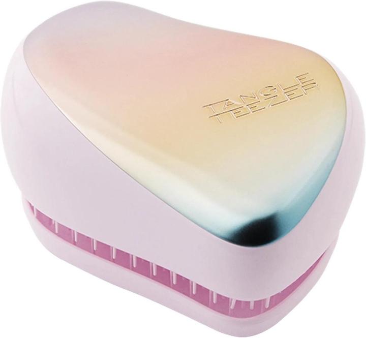 Actual product image Tangle Teezer Compact, Pearlescent Matte Chrome