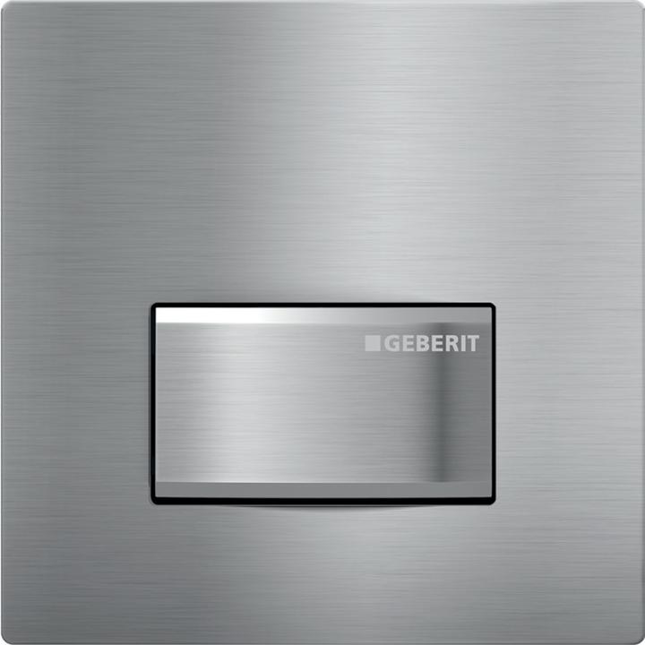 Actual product image Geberit Urinal control type 50 pneumatic chrome brushed 116.016.GH.5