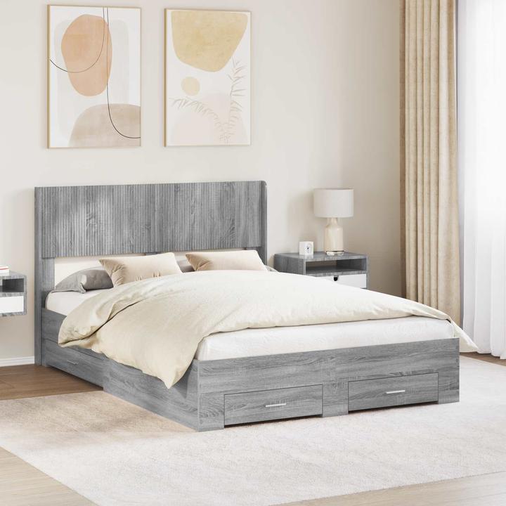 Image du produit vidaXL Bettrahmen (140 x 190 cm)