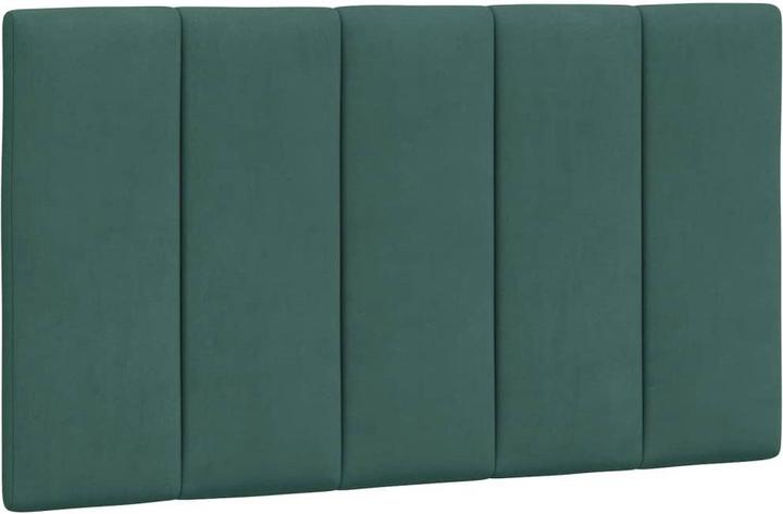 Actual product image vidaXL Bed Upholstered bed Bed frame Double bed Mattress Black 120x200cm Velvet (120 x 200 cm)