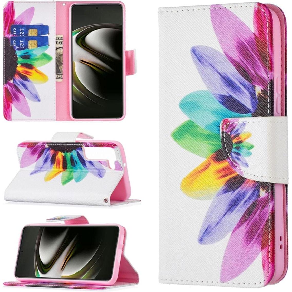 König Design Hülle Handy Schutz für Samsung Galaxy S22 5G Case Flip Cover Tasche Etui Bumper (Samsung Galaxy S22+), Smar...