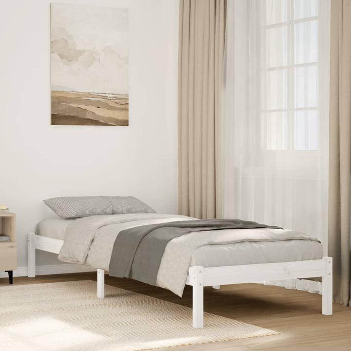 Actual product image vidaXL Bett Extra Lang ohne Matratze 80x210 (80 x 210 cm)