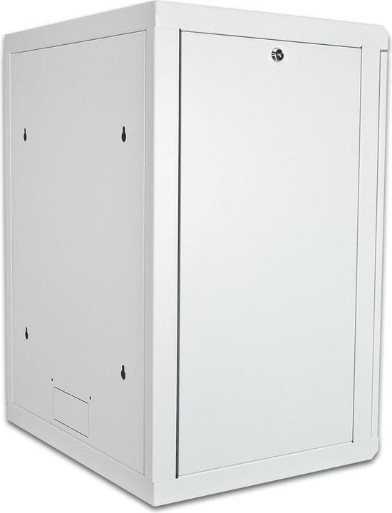 Produktbild Wirewin 19" einteiliger Wandschrank, grau (12 HE, 19 Zoll Rack)