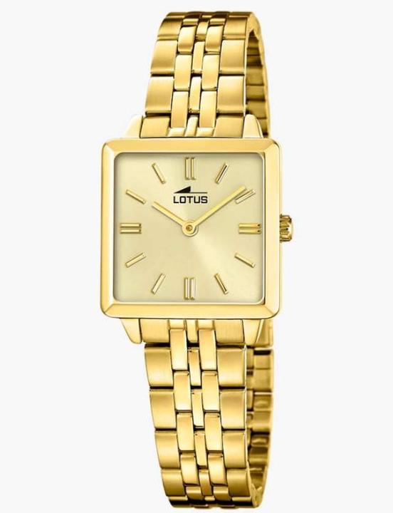 Actual product image Lotus Together Women'S Watch With Champagne Dial And Steel Bracelet (Analogue wristwatch, 26 mm)
