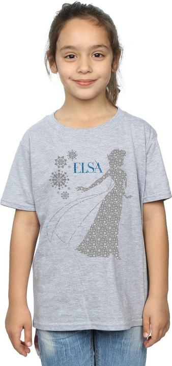 Produktbild Disney Frozen Elsa Christmas Silhouette TShirt Mädchen (152, 158)