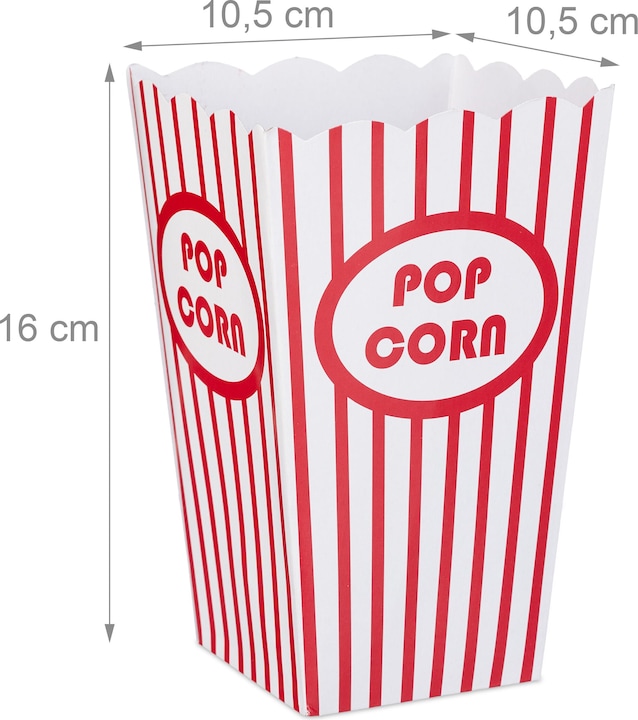 Produktbild Relaxdays Popcorntüten (72 x)