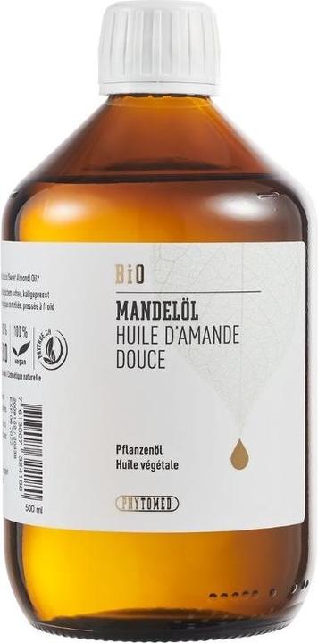 Immagine prodotto Phytomed Olio di mandorle biologico (Olio corpo, 500 ml)