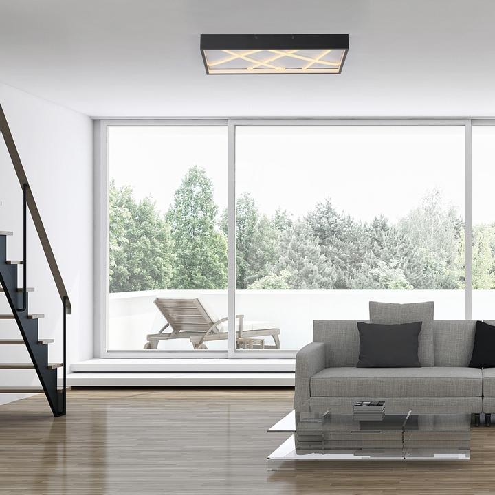 Produktbild Just Light LED Deckenlampe MIKADO dimmbar über Wandschalter, warmweiss 3000k (5200 lm)
