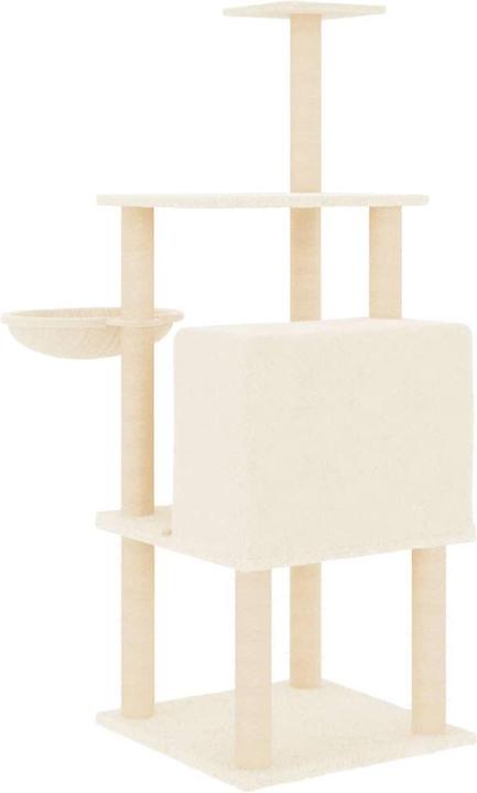 Produktbild vidaXL Kratzbaum (132 cm, Creme)