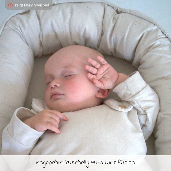 Produktbild Alvi Babynestchen & Bettschlangen Schlummer-Nestchen - Waffelpique