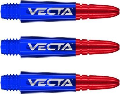 Winmau Shaft Vecta short blue/red 7025-112 (S (35 mm))