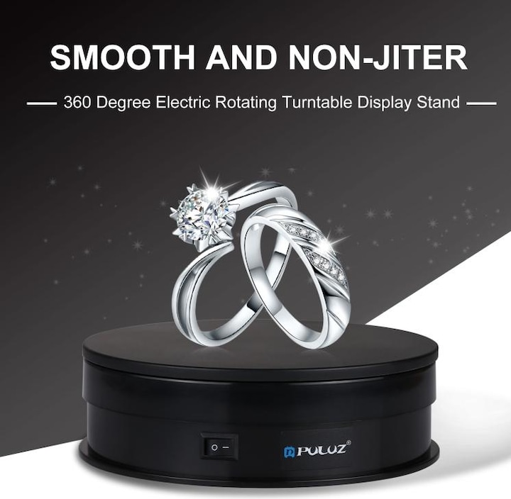 Immagine prodotto Puluz Giradischi elettrico a 360° (Ulteriori accessori)