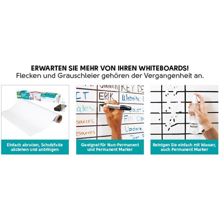 Thumbnail - Post-it, Haftnotiz, Flex Write Whiteboard Folie (60 x 90 cm)