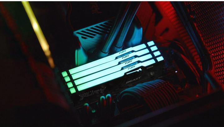 Image du produit Kingston FURY Beast RGB (2 x 32GB, 6000 MHz, RAM DDR5, DIMM)