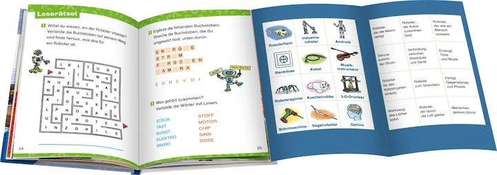 Immagine prodotto Ravensburger Wieso? Weshalb? Warum? Erstleser, Band 14: Roboter (Tedesco, Sebastiano Cenone, Annette nuovo agricoltore, 2024)