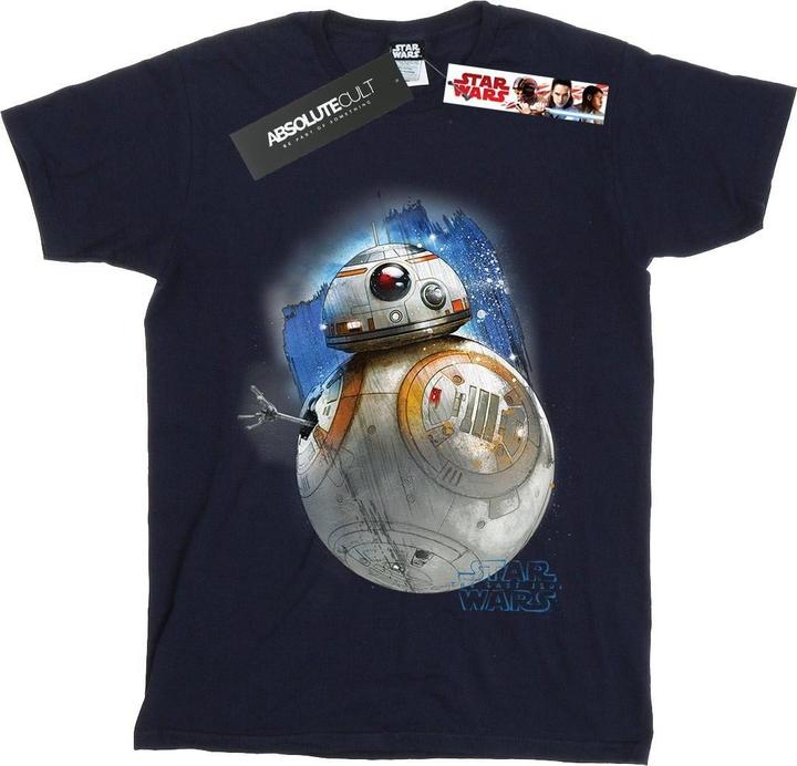 Actual product image Star Wars Girls BB-8 Brushed T-Shirt (128)